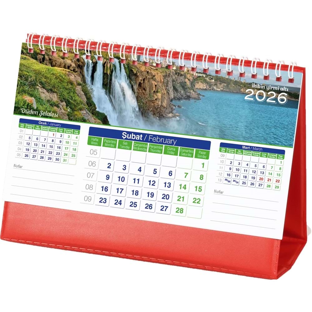 Manzara Masa Takvimi - AMT-01-BK