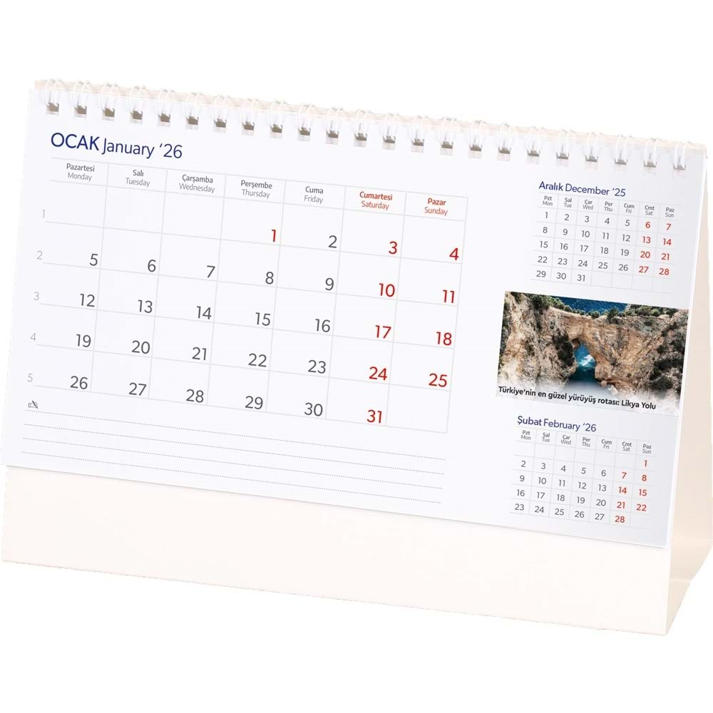 Anadolu Masa Takvimi - AMT-03-AMBR