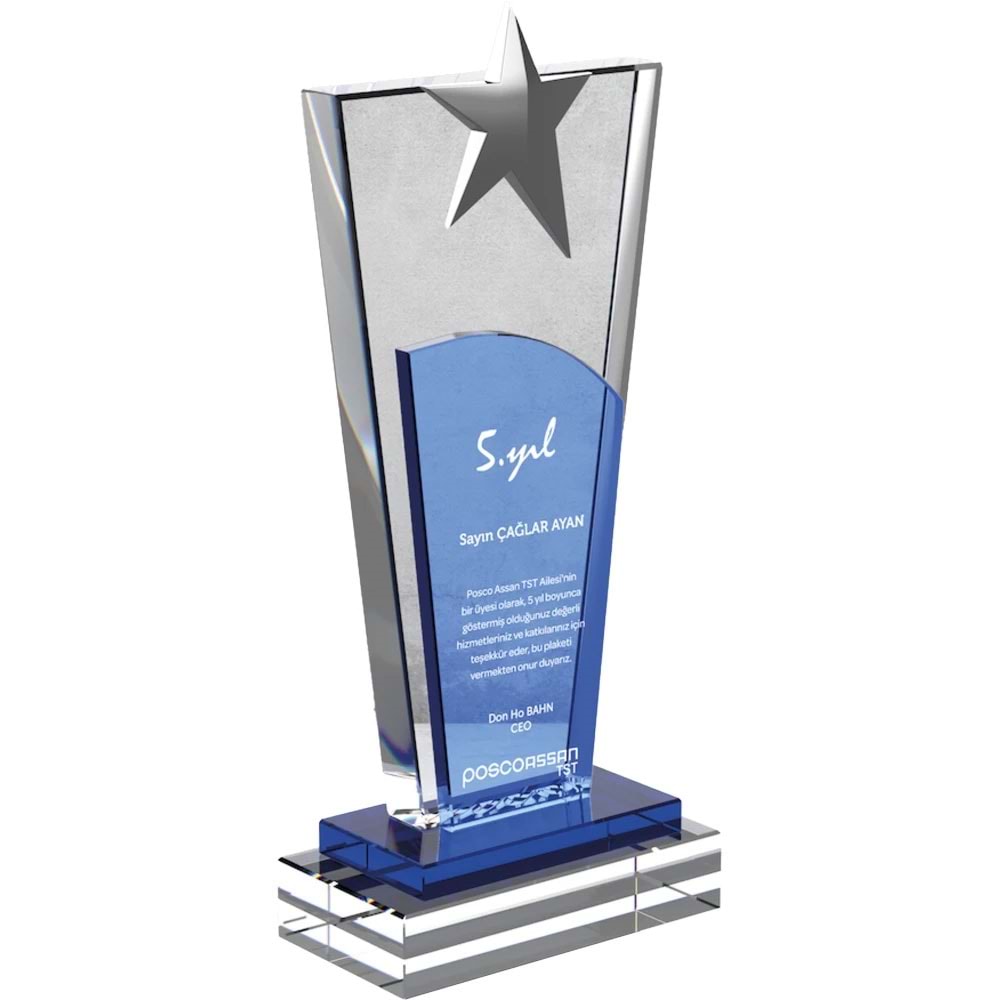 Kristal Plaket - EKT-760