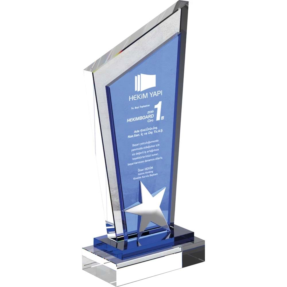 Kristal Plaket - EKT-770