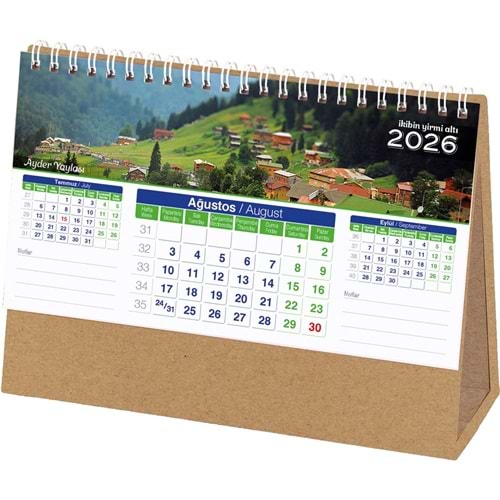 Manzara Masa Takvimi - AMT-01-KRFT