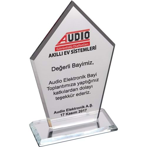 Kristal Plaket - EKT-161-ŞF