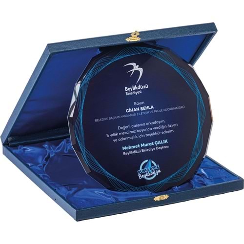 Kutulu Kristal Plaket - EKT-440