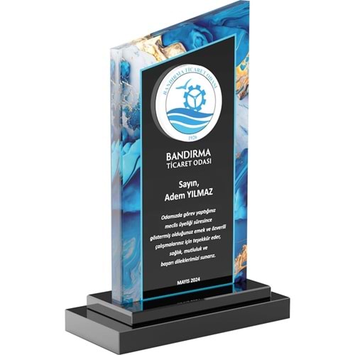 Kristal Plaket - EKT-790