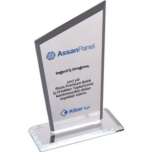 Kristal Plaket - EKT-310-ŞF