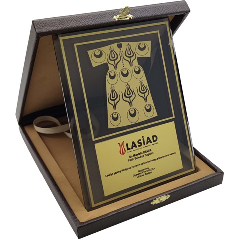 Kutulu Kristal Plaket - EKT-600